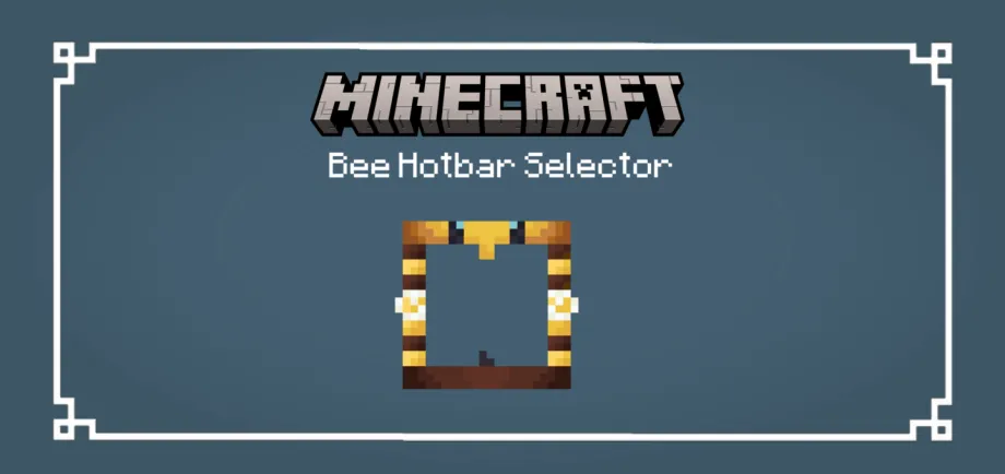 Thumbnail: Bee Hotbar Selector!