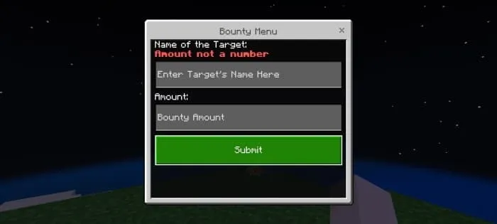 Bounty System: Screenshot 3