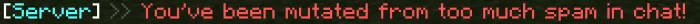 Server Mute Warning
