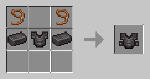 Reinforced Netherite Chestplate Recipe