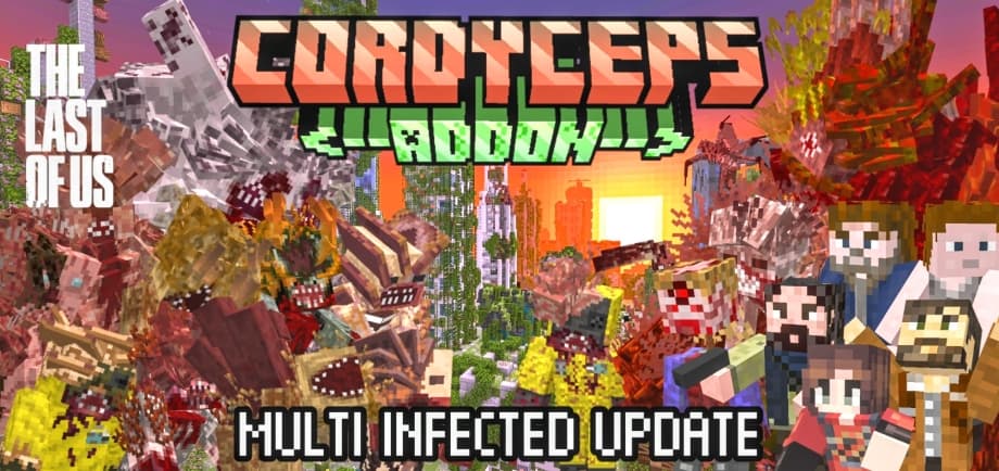Thumbnail: Cordyceps Addon | The Last Of Us | Minecraft Apocalipse Zombie Addon