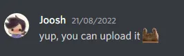Permission from Joosh: Screenshot 3