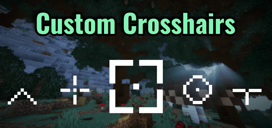 Thumbnail: Custom Crosshairs [Added Forge Crosshairs]