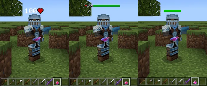 Available Options: Screenshots