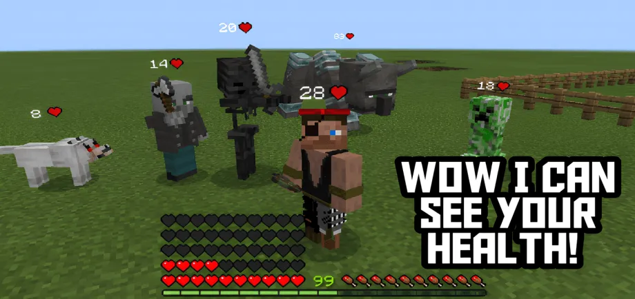 Thumbnail: Health and Damage Indicator Addon v4.0 [Big Update] + Script (All Entities)
