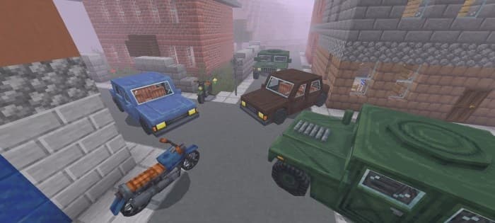 Vehicles in DeadZone Add-on