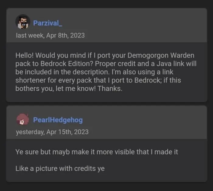 PearlHedgehog's Permission for Parzival_