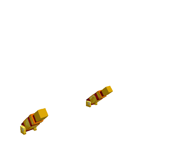 Mechanical Cannon Skill Animation