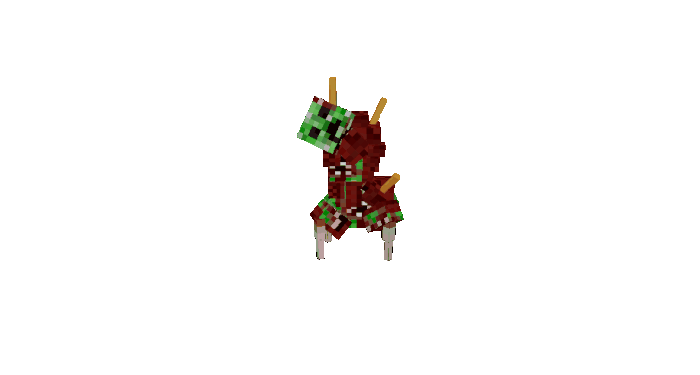 Infected Creeper: Explosion Animation
