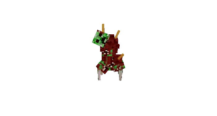Infected Creeper: Explosion Animation