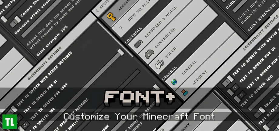 Thumbnail: Font Plus - Compatible to All Versions! (Texture Pack) | Performance Update!