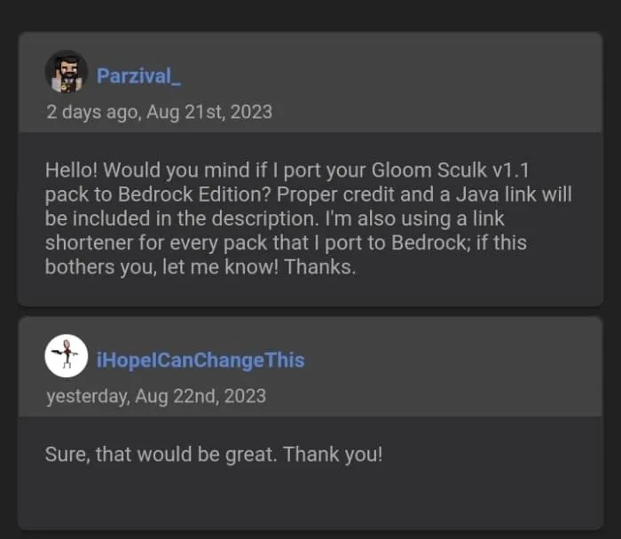 IHopeICanChangeThis's Permission for Parzival_