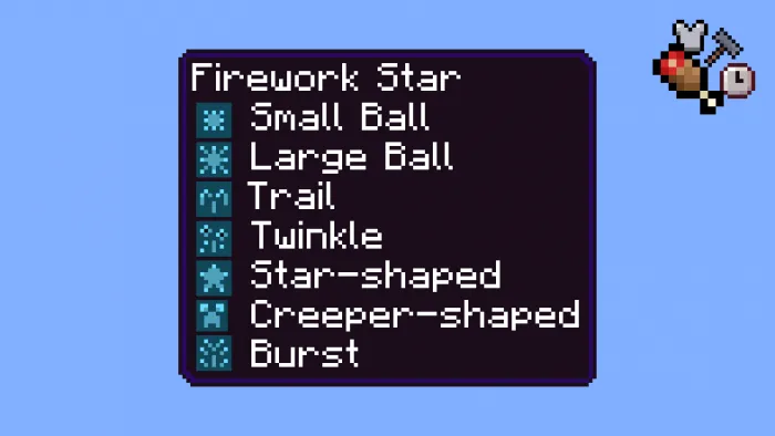 Firework Rockets & Firework Stars Info