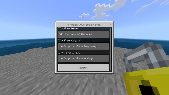 Creating New Arena: Screenshot 3