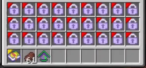 Locked Inventory