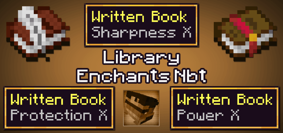 Thumbnail: Library Enchants / Library Enchantments [Nbt Edit]