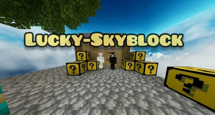 Lucky-Skyblock Banner
