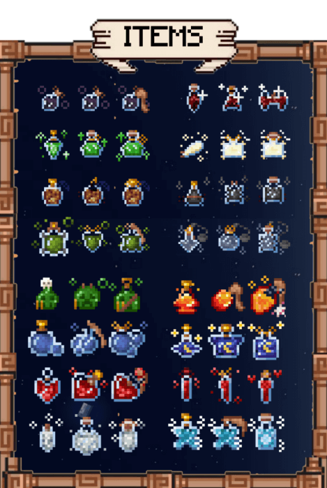 Potion Reimagined Items