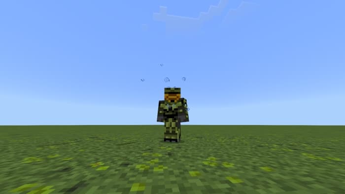 Player with W.I.P Armor: Screenshot