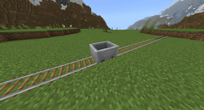 Faster Minecarts: Screenshot