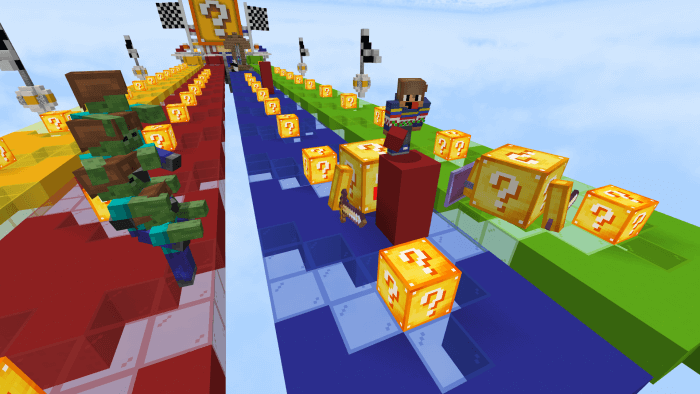 Lucky Blocks Race: Screenshot 3