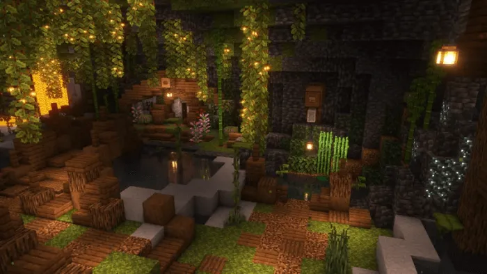 Lush Cave Base: Screenshot 3