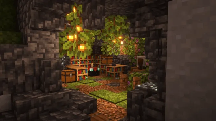 Lush Cave Base: Screenshot 7