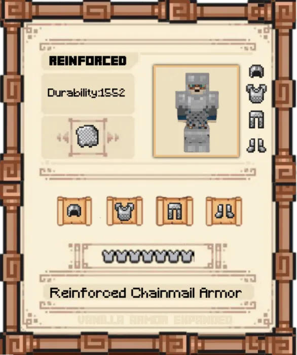 Reinforced Chainmail Armor Stats