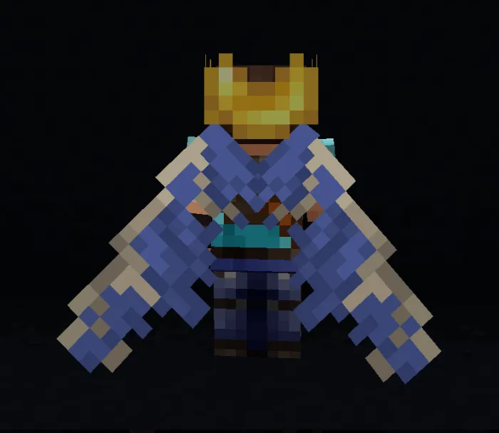 New Elytra and Gold Helmet Designs: Screenshot 1