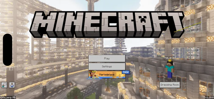 Futuristic City Panorama: Screenshot 1