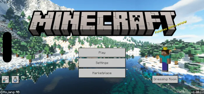 Snowy Mountain Panorama: Screenshot 1