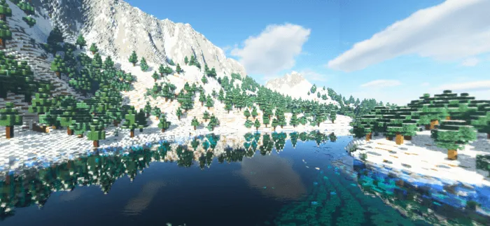 Snowy Mountain Panorama: Screenshot 2