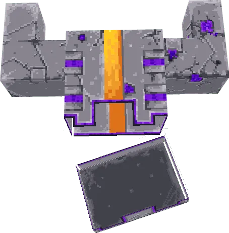 Obsidian Monstrosity Head