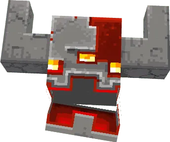 Redstone Monstrosity Head