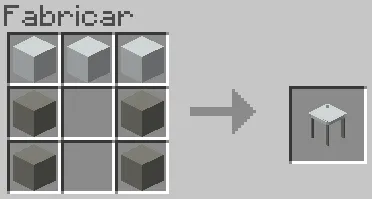 Modern Table Recipe