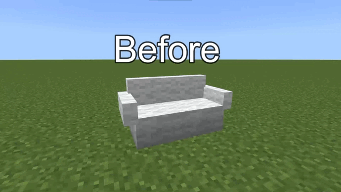 Sofa: Before and After