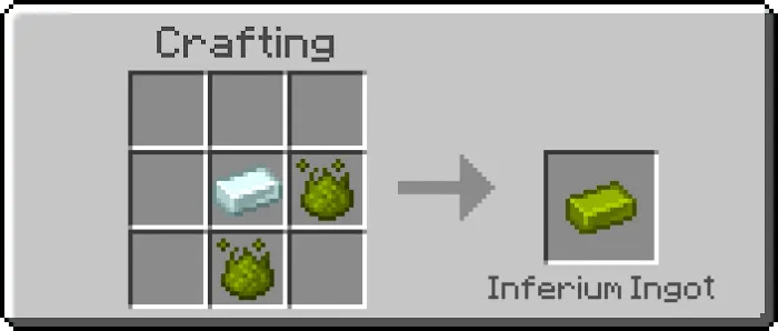 Inferium Ingot Recipe