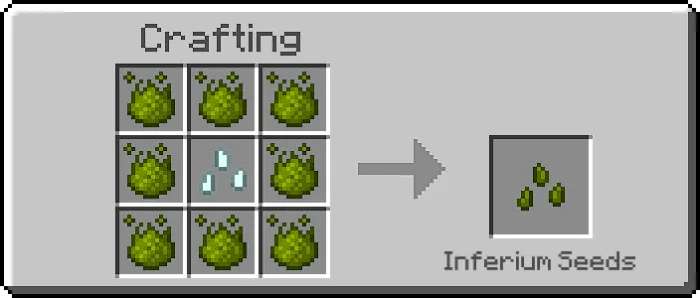 Inferium Seeds Recipe