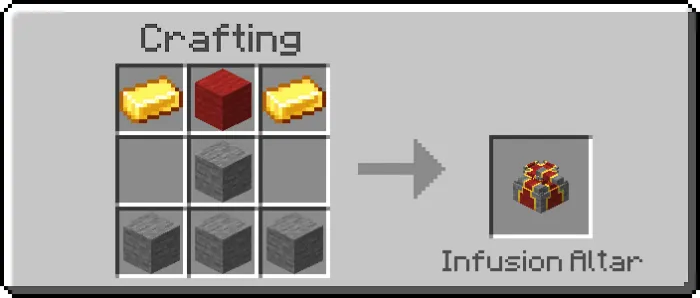 Infusion Altar Recipe