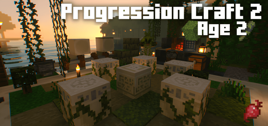 Thumbnail: Progression Craft 2 (Age 2) Addonpack Modpack!