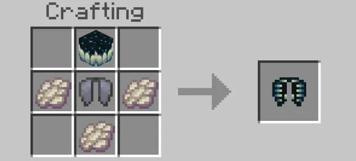 Warden Elytra Recipe