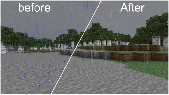 Realistic Rain Pack: Screenshot 1