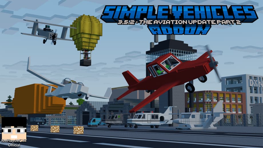 Thumbnail: Simple Vehicles Addon Version 3.5.2 - The Aviation Update Part 2