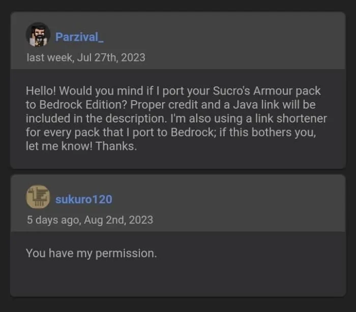 Sucro120's Permission for Parzival_