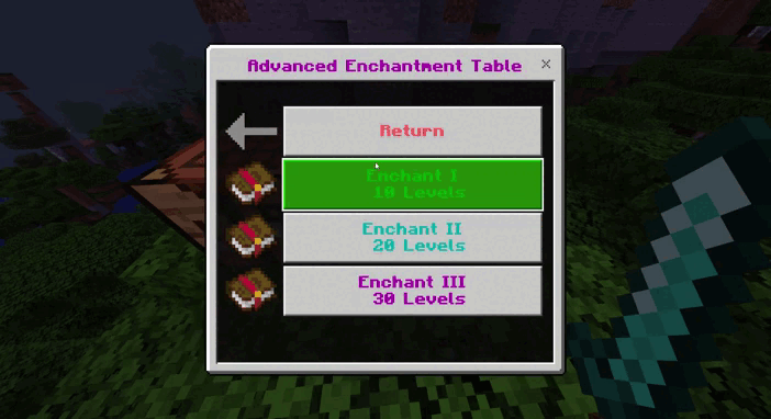 Choosing the Level of Enchantment