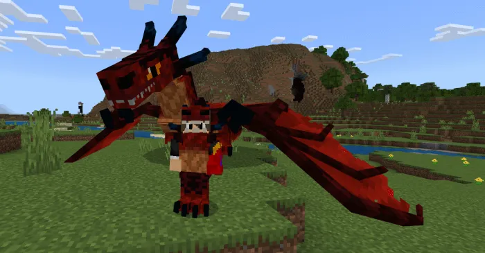 Wyvern Armor on Player: Screenshot