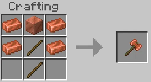 Copper Battleaxe Recipe