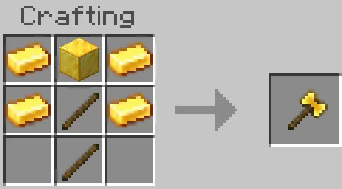 Golden Battleaxe Recipe