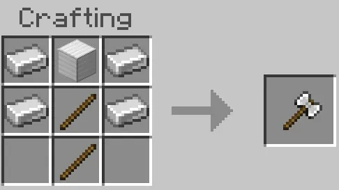 Iron Battleaxe Recipe
