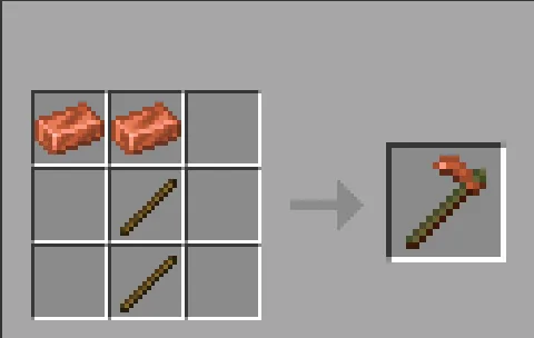 Copper Hoe Recipe